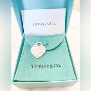 Tiffany & Co. “I love you” Pendant